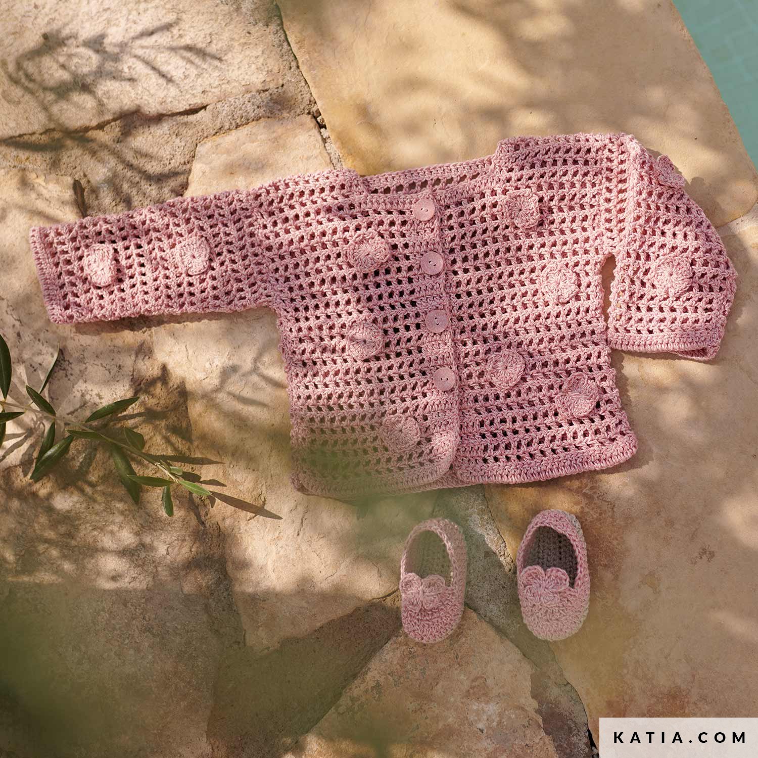 Pelote De Laine Genesis Katia – 50% Coton, 50% Polyester Recyclé – Idéal Pour Châle Au Crochet