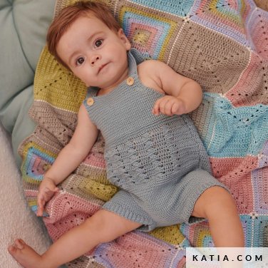 patroon breien haken baby slabbetje lente zomer katia 6219 26 p