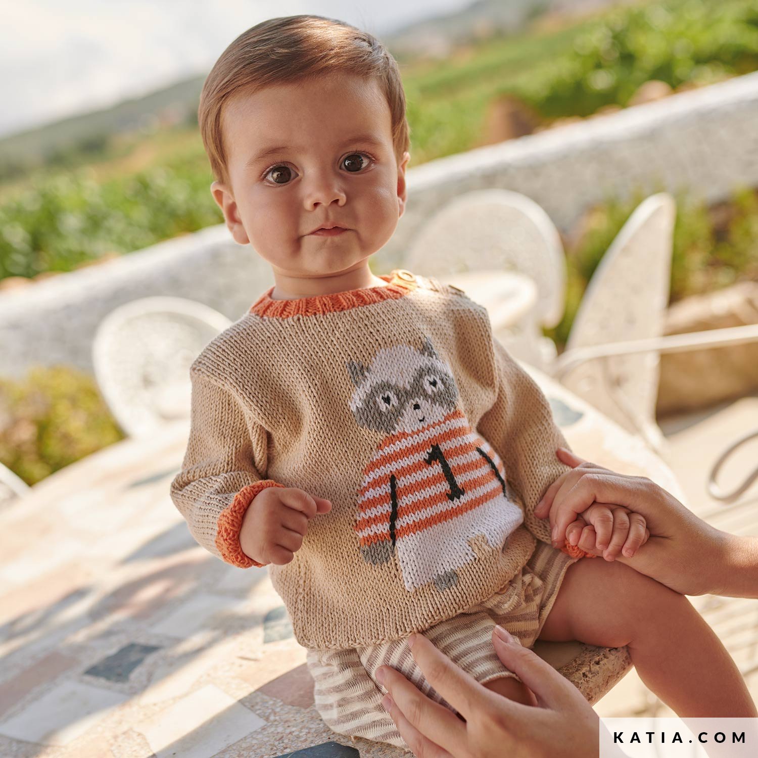 Sweater Baby Spring Summer models patterns Katia