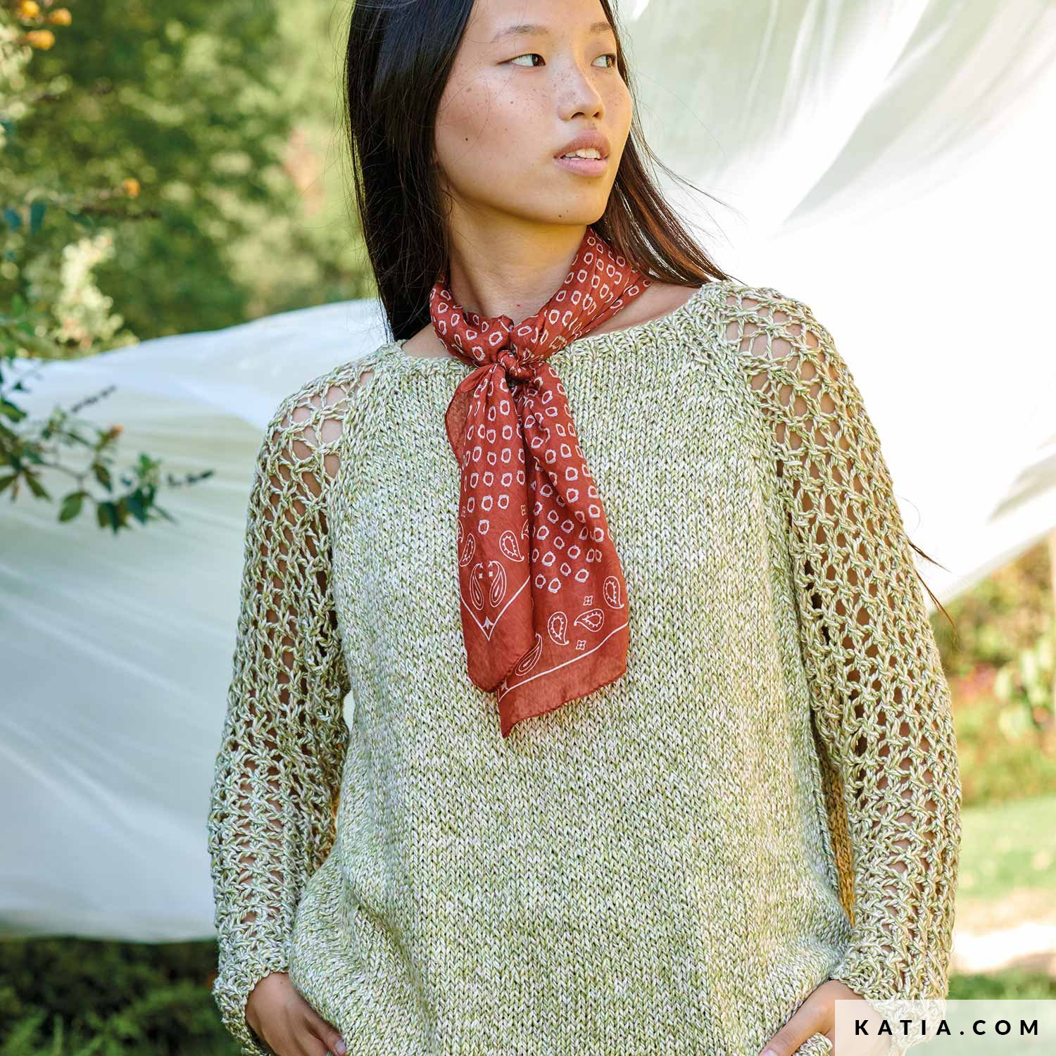 Jersey Mujer Primavera Verano patrones Katia