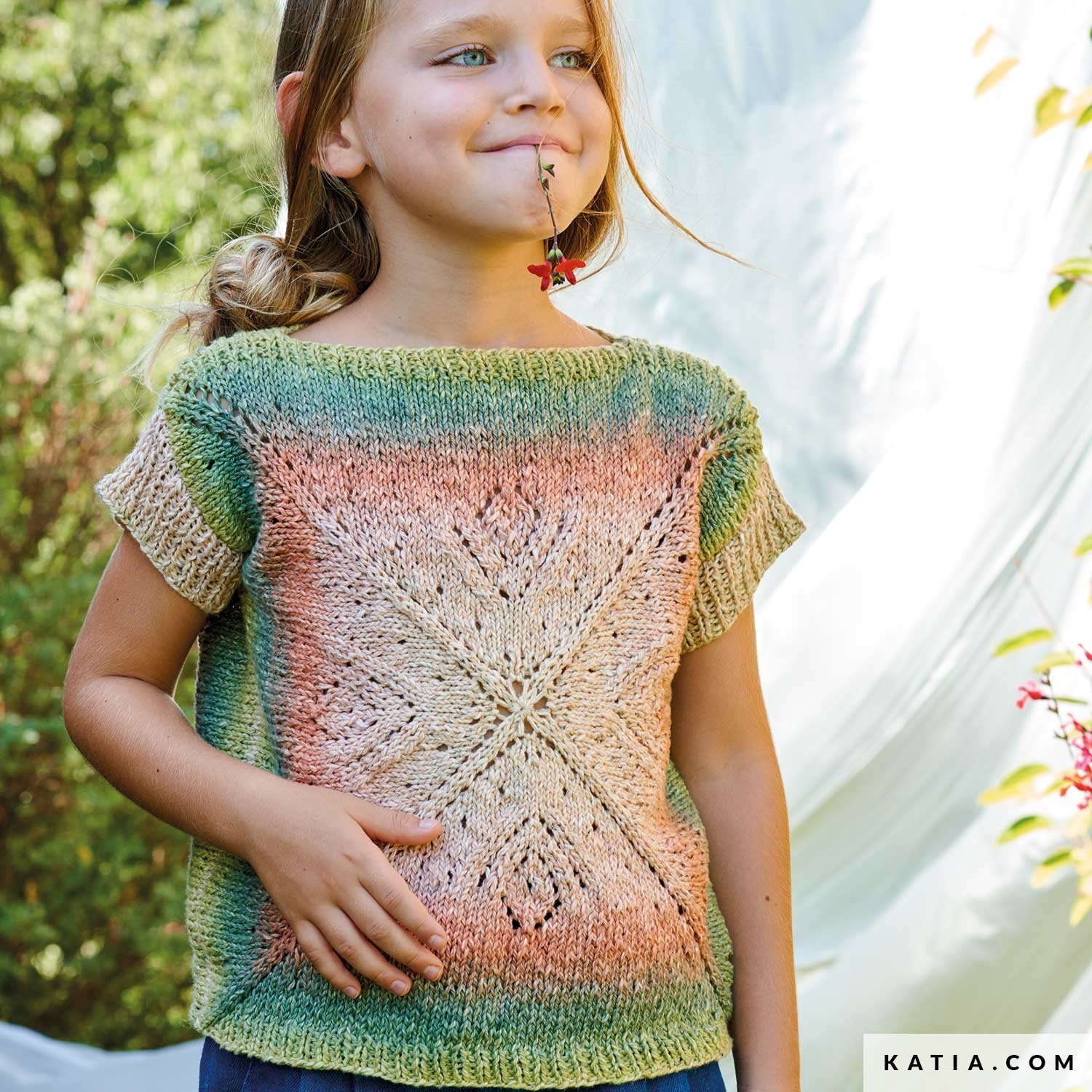 Maglia Bambini Primavera Estate modello schemi Katia