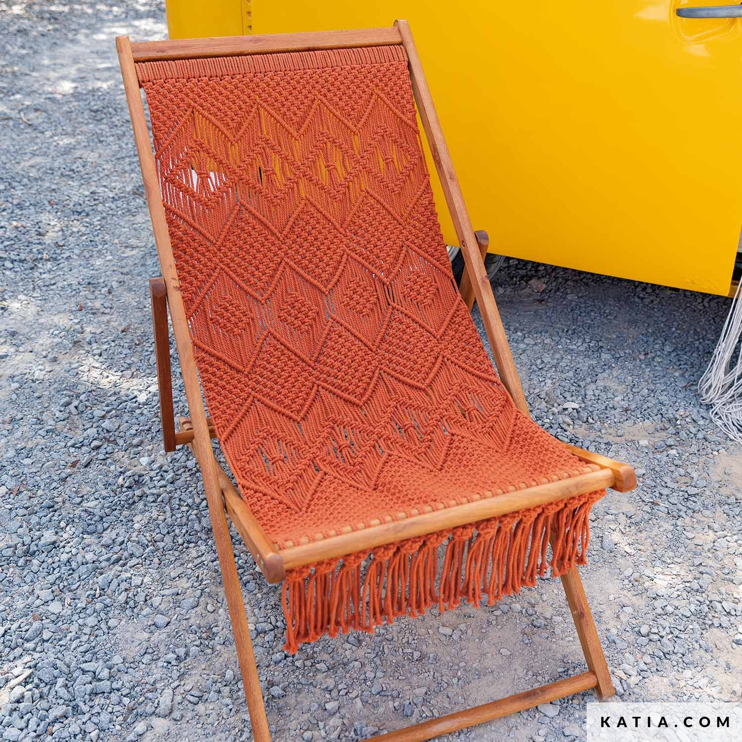 Macrame chair top patterns