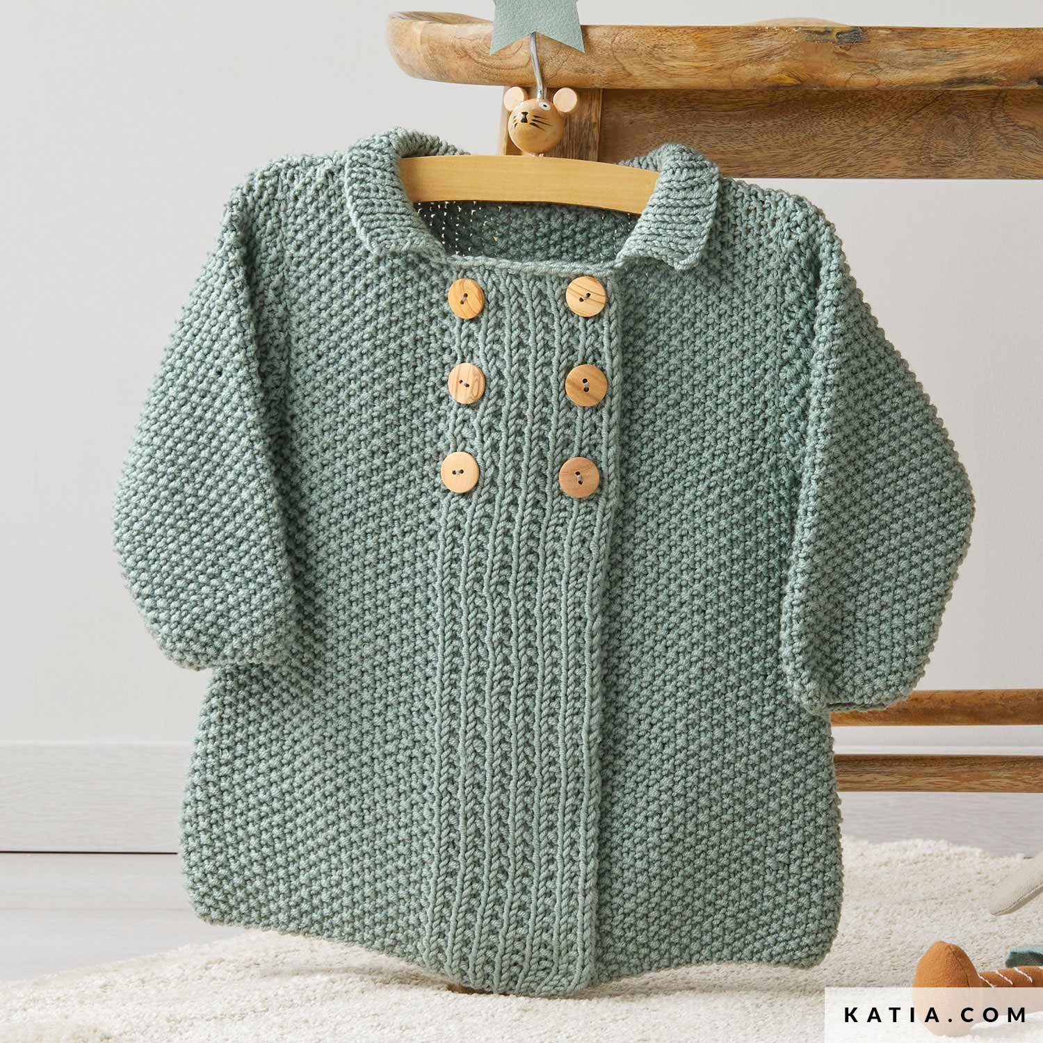 crochet baby coat