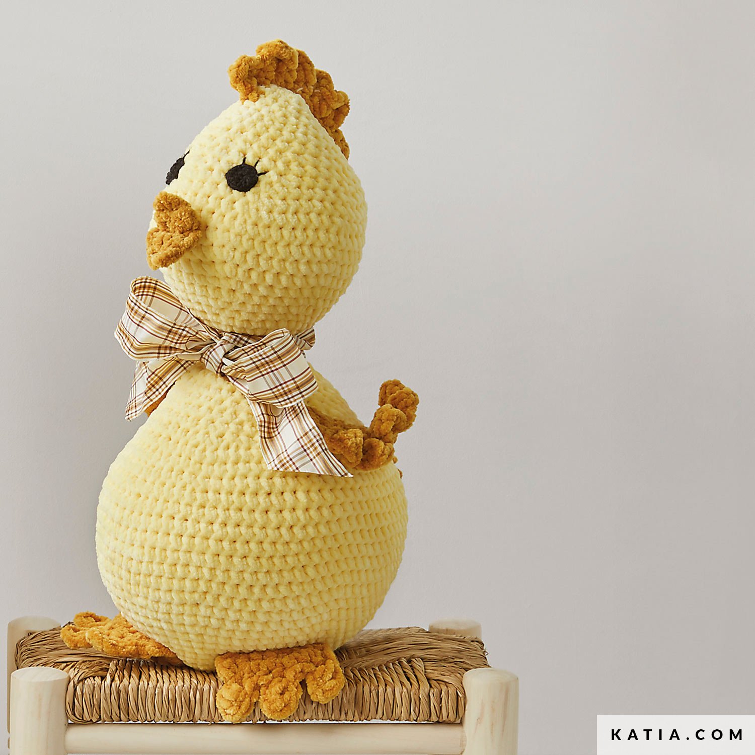 Stuffed Chicken and Baby Chick ~ a Vintage Pattern 