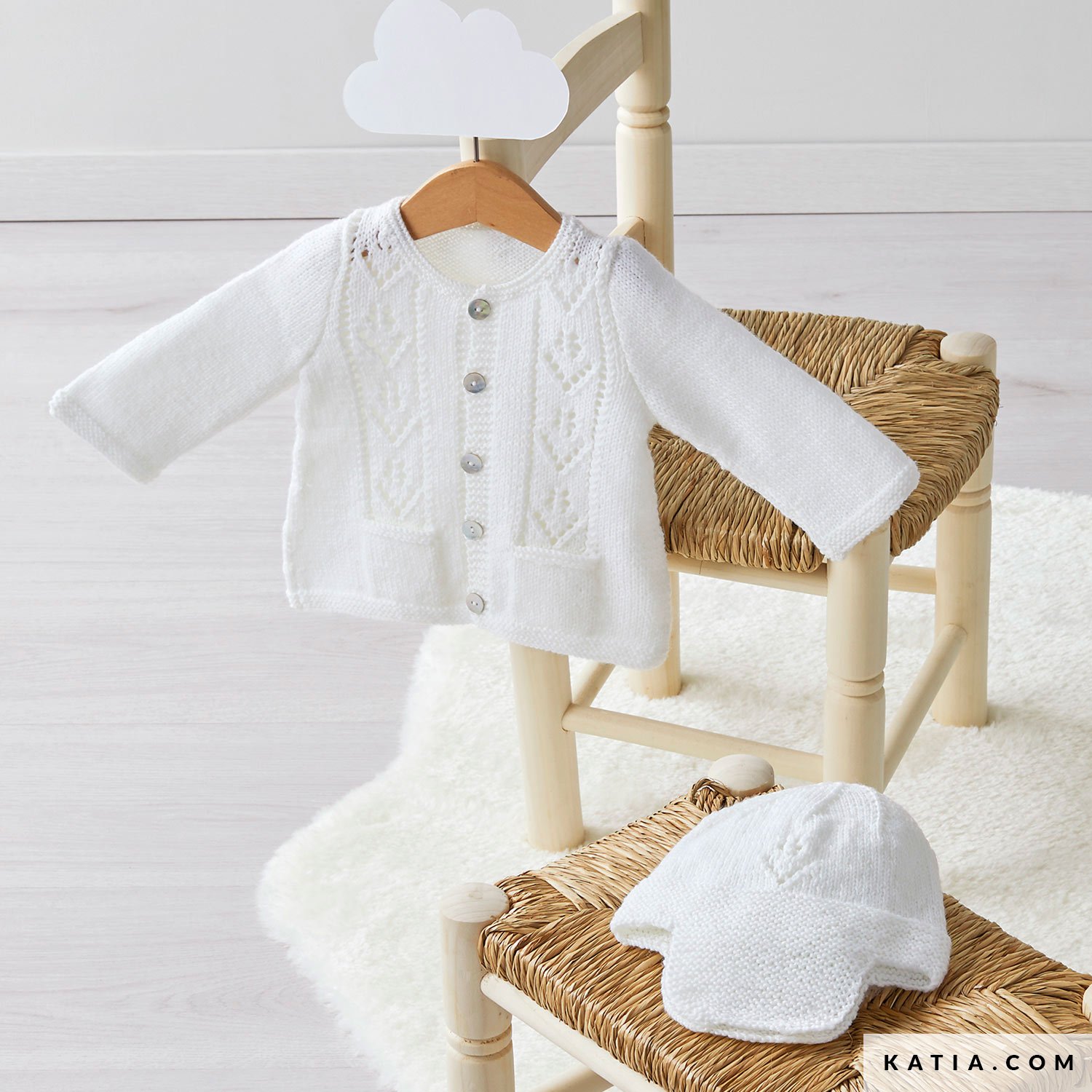 baby winter cardigan