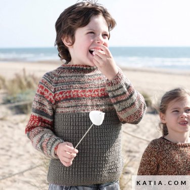 Catalogue De Laine Et Modèles Tricot KATIA N°51 - Saison Automne/Hiver Pour Enfants, Occasion Bon état