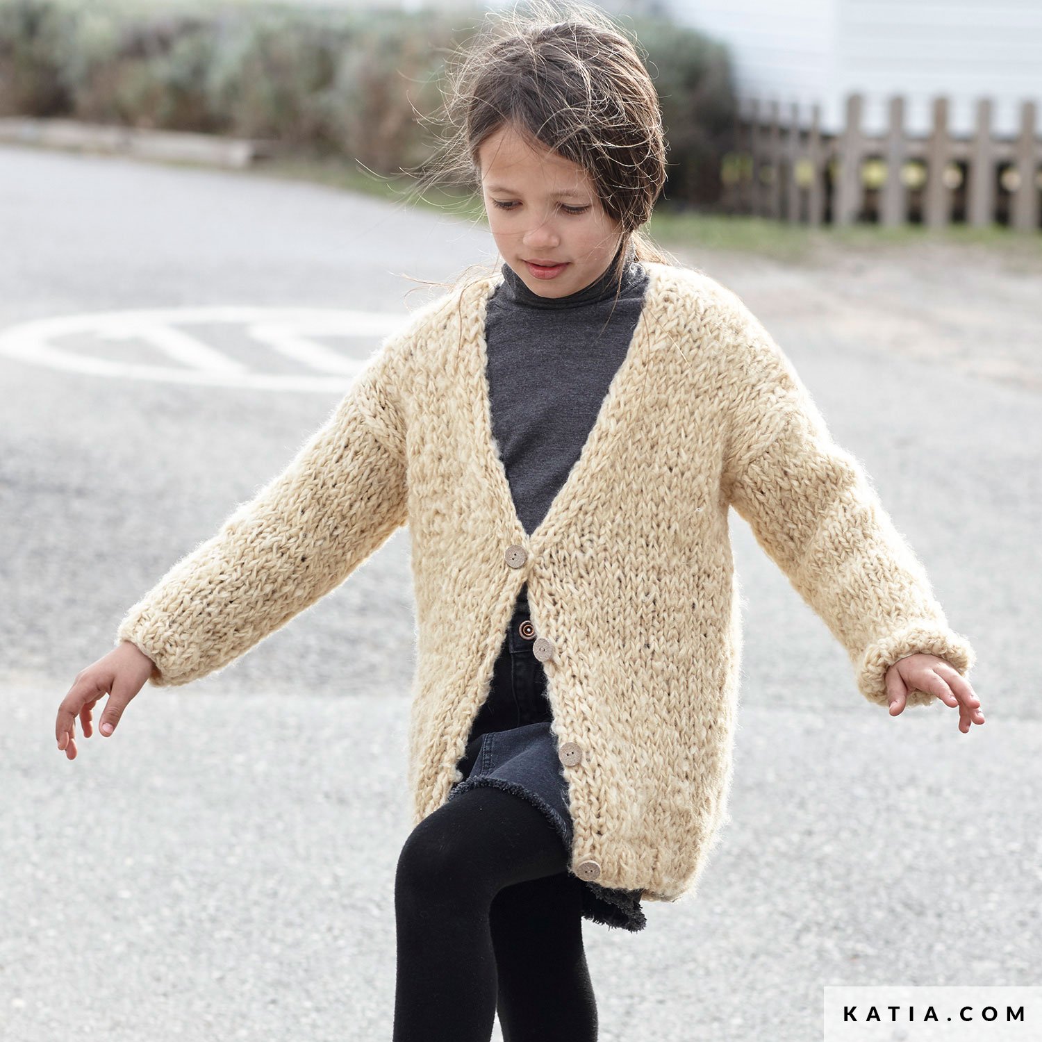 kids long cardigan
