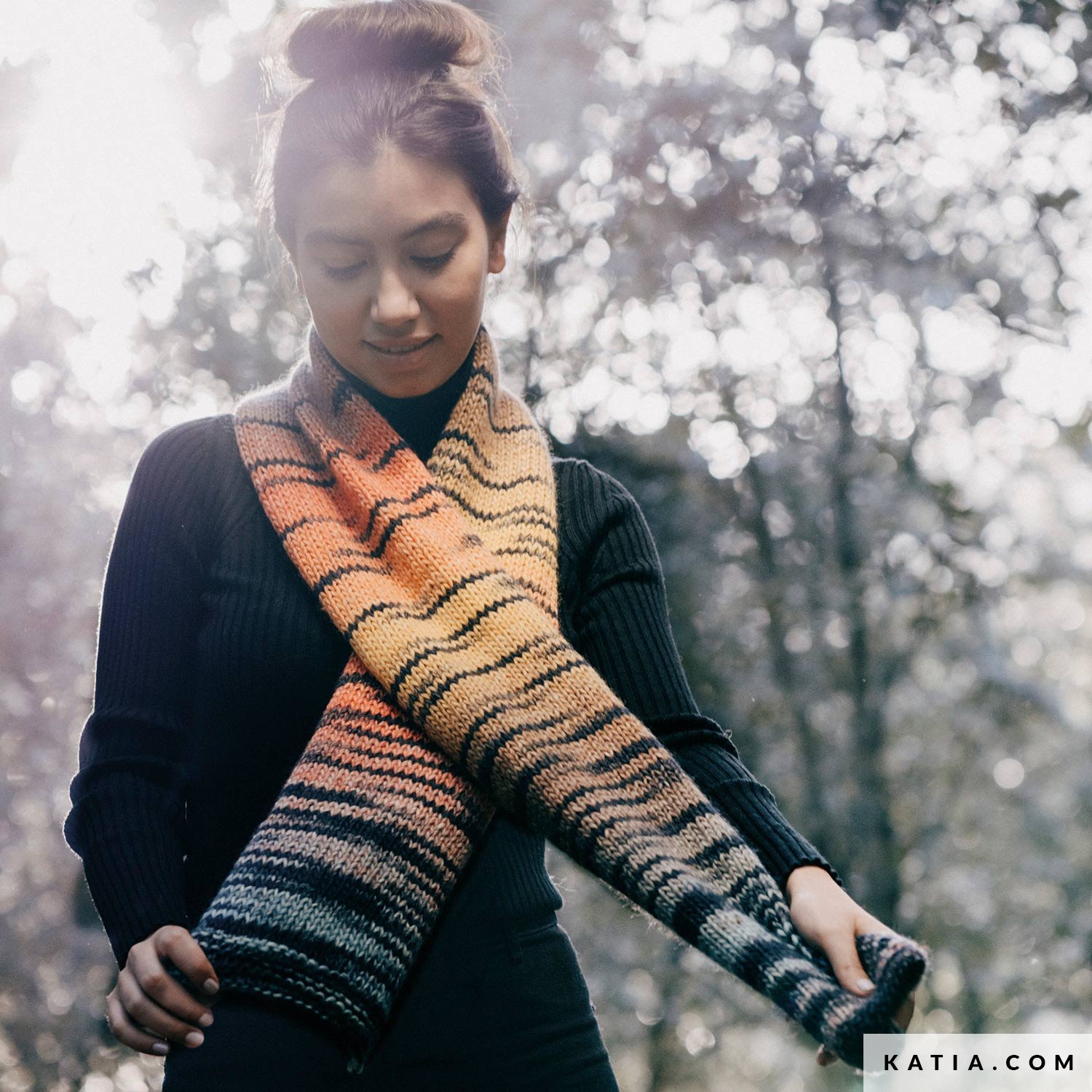Bufanda Mujer Otoño / Invierno - patrones | Katia.com