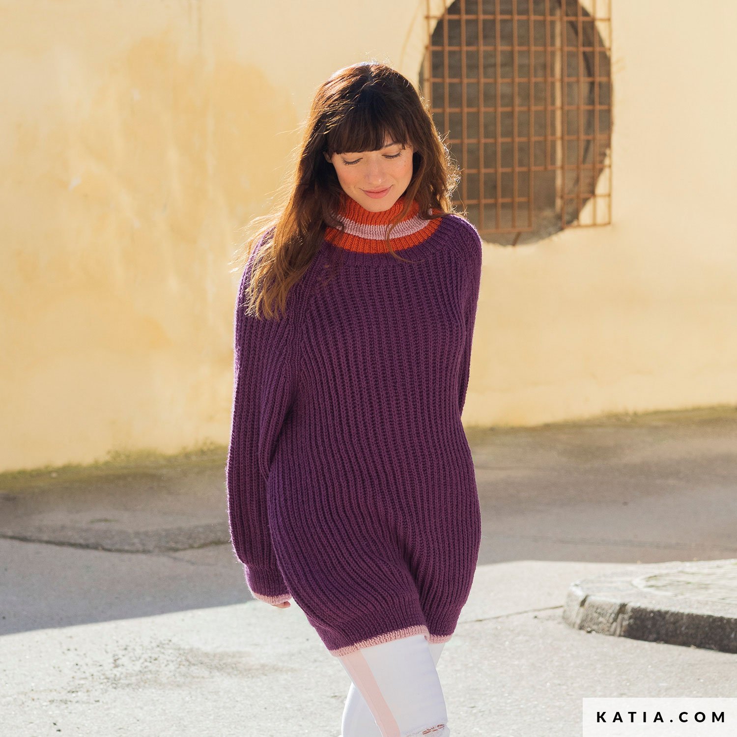 Jersey Mujer Oto o Invierno patrones Katia