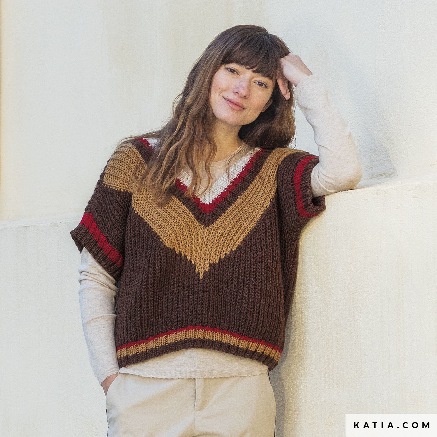 Pull Harajuku Surdimensionné En Tricot Pour Femme, Automne Et Hiver