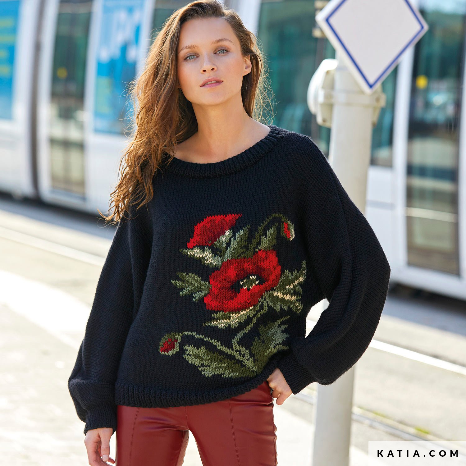 Pull Femme Grande Taille Tricot Ample - Motif Crochet Découpé - Tendance Automne-Hiver 2024 - Couleur Selon Photo - 2