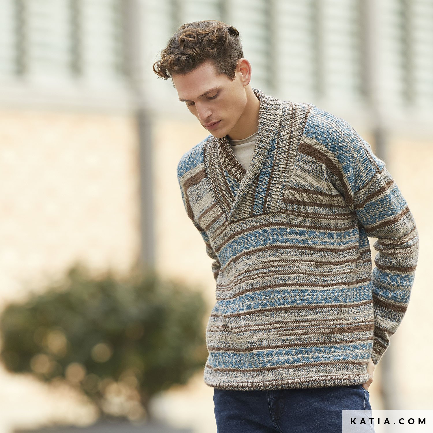 Homme Mitaines pure laine de mouton 100% naturelle handknitted Style Rustique Craft 