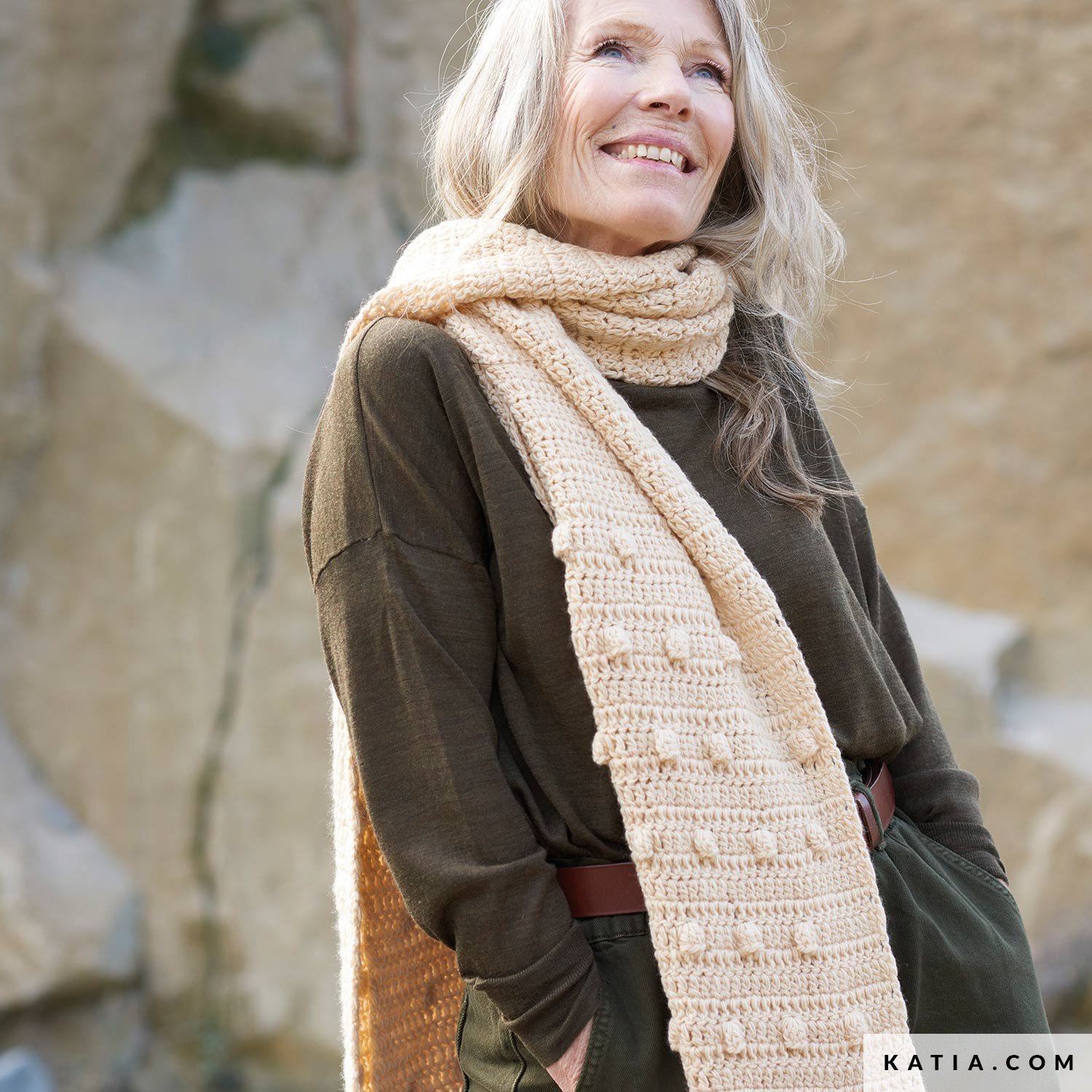 Bufanda Mujer Otoño / Invierno - patrones | Katia.com