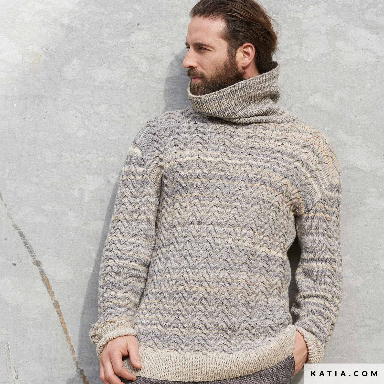 crochet roll neck jumper pattern