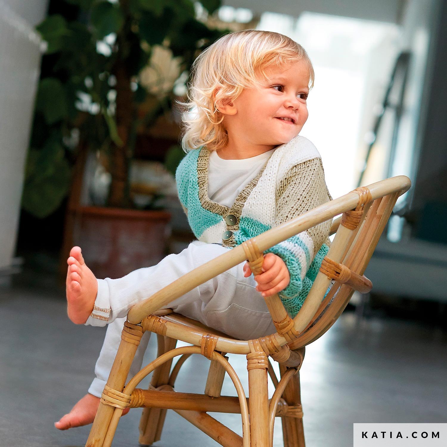 Baby jas top lente