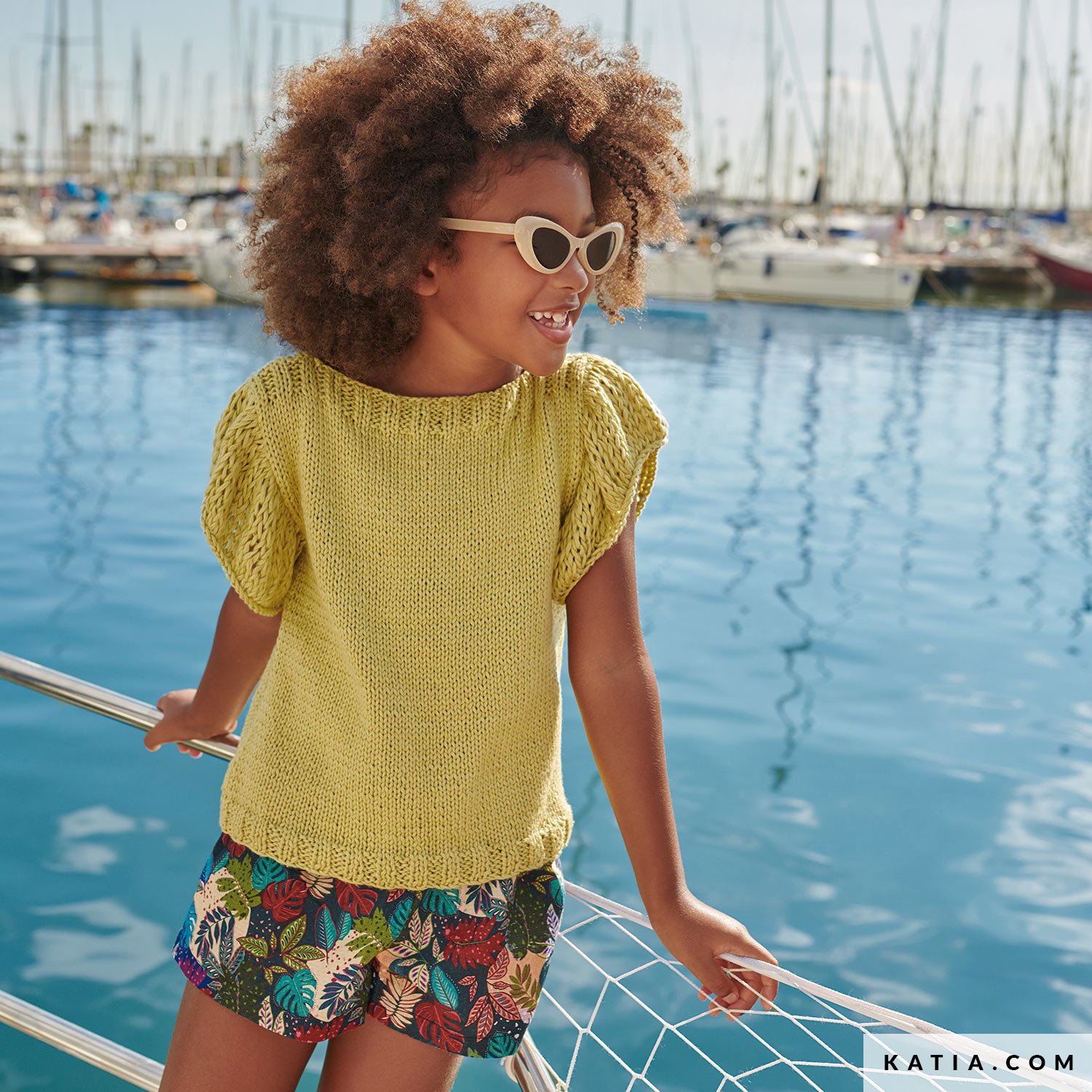 Vêtement Enfant été IKKS Ensemble Salopette Jean Bleu Waterless + T