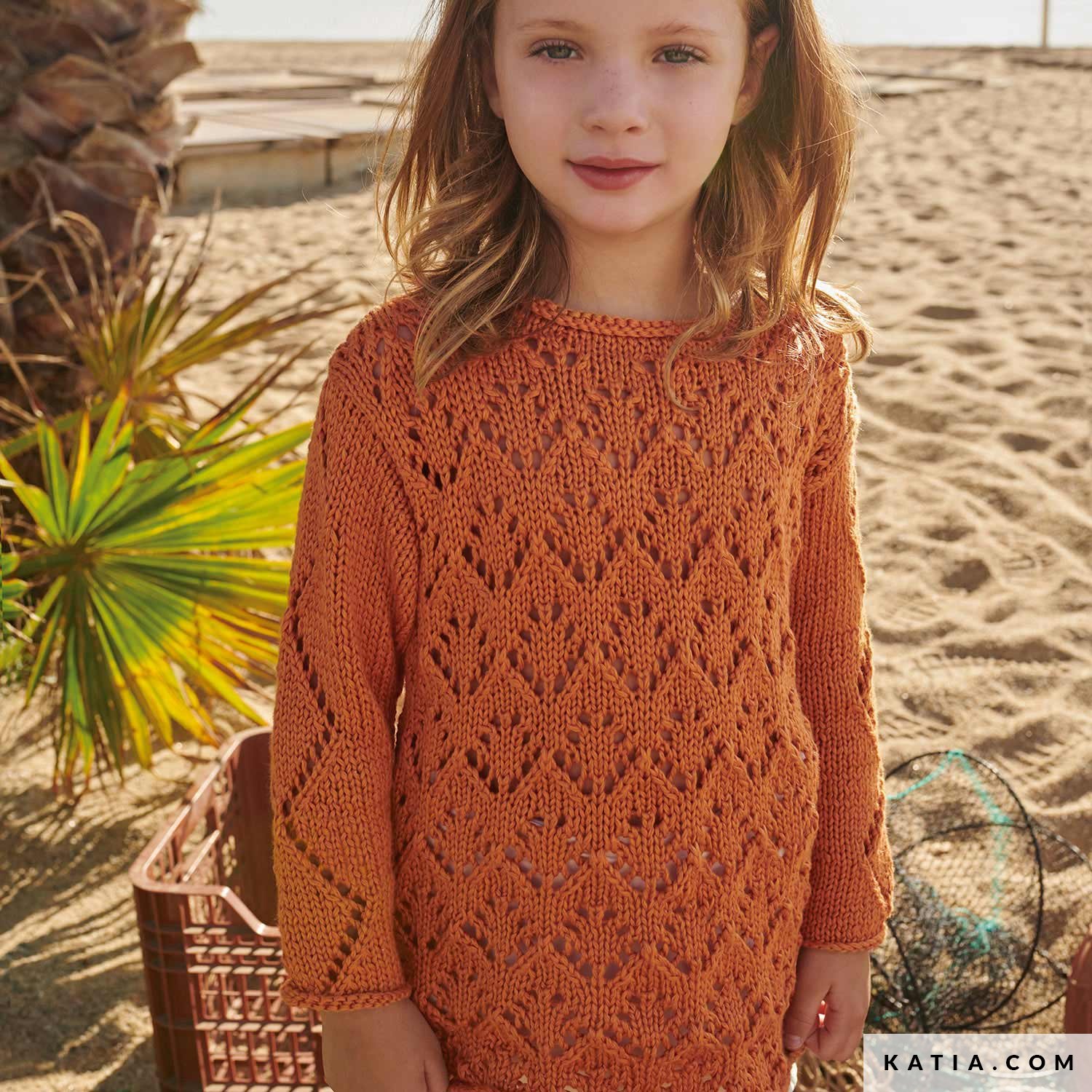 Waarneembaar spectrum diagonaal Sweater - Kids - Spring / Summer - models & patterns | Katia.com