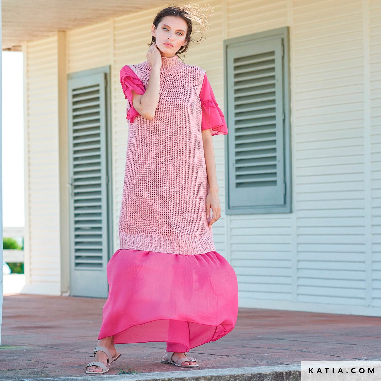 Fully Stitched Velvet Kurta Palazzo Dupatta Set Pink Winter Wear Kurti For  Women | eBay