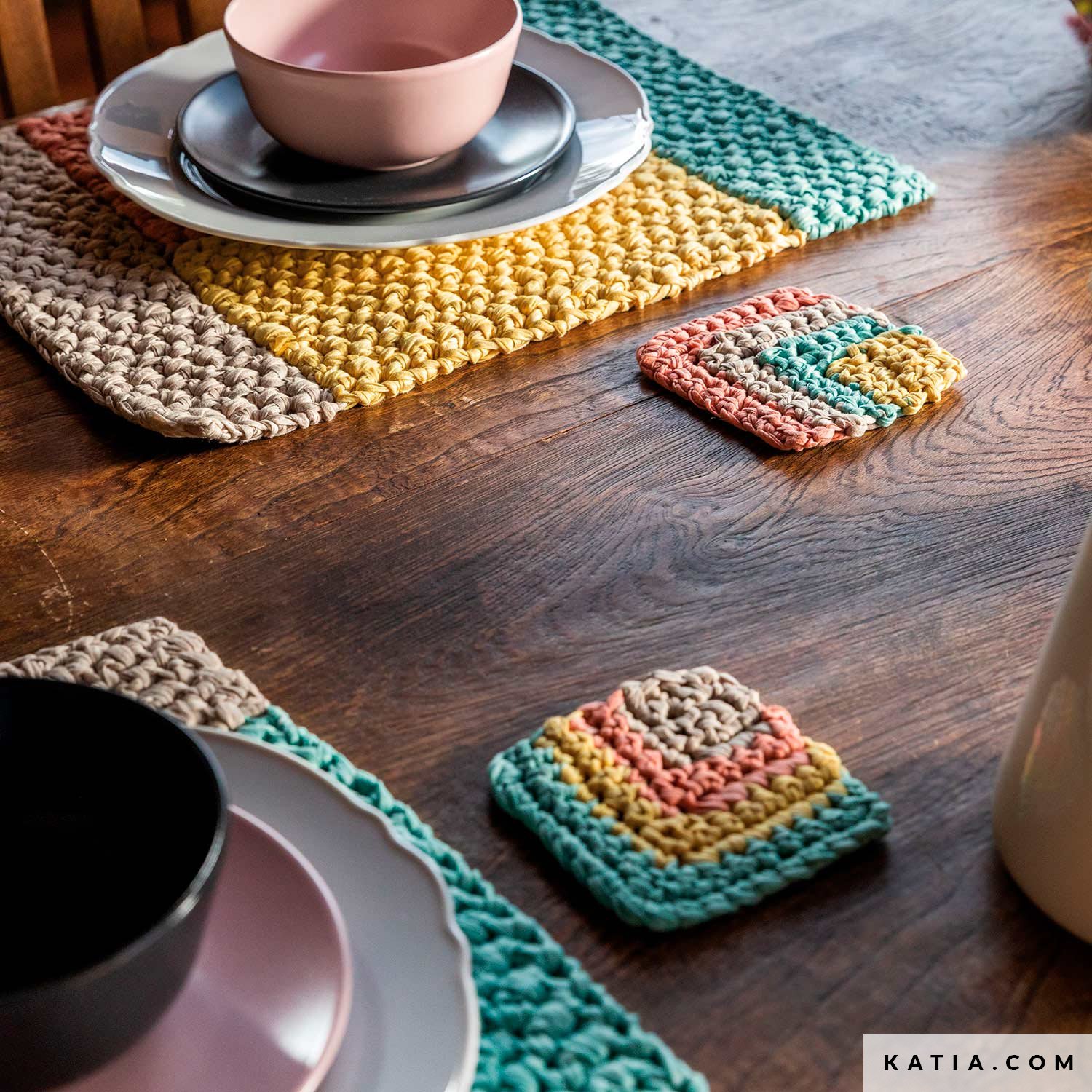 Dessous de plats/assiettes Crochet Facile! Lidia Crochet Tricot 