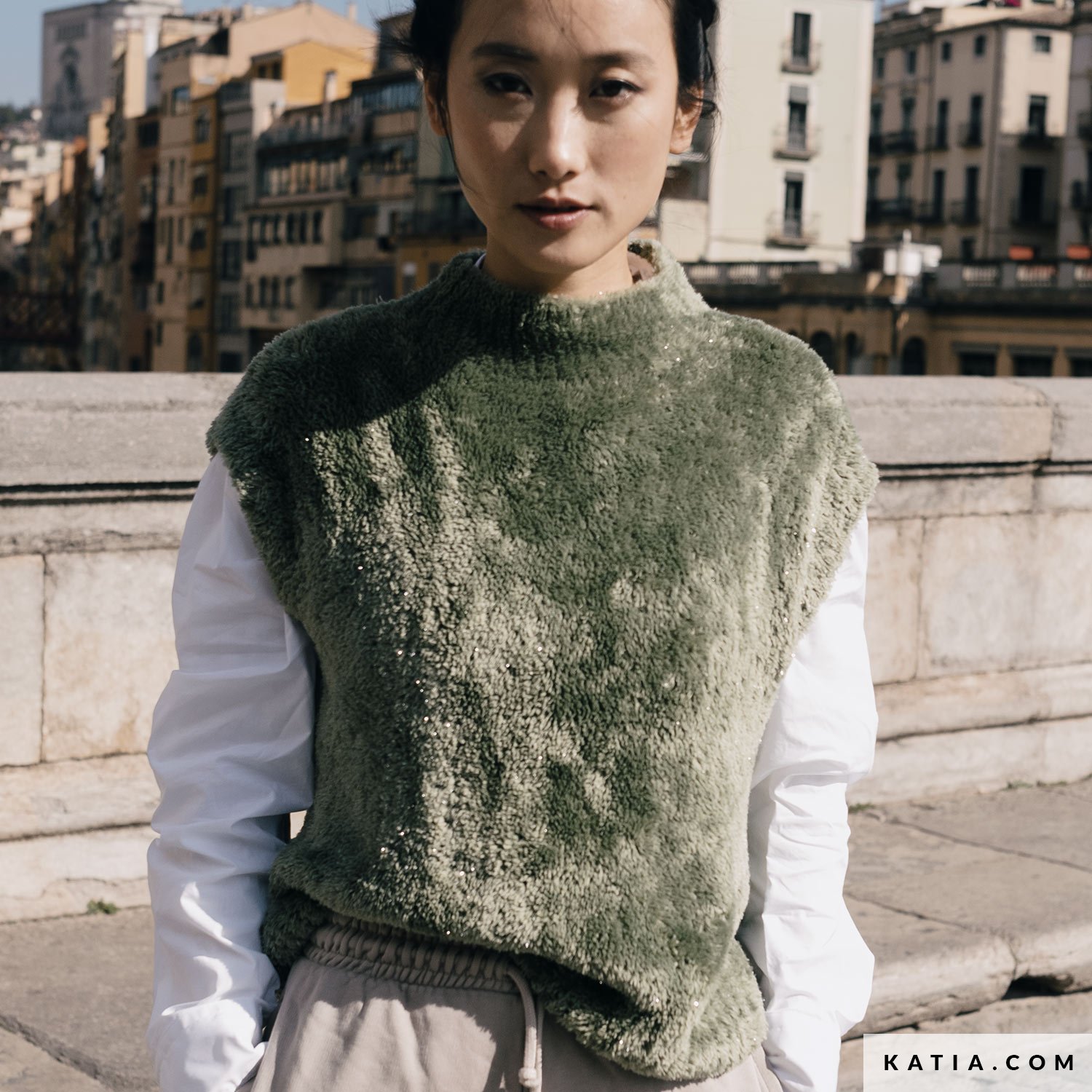 Gilet cheap peluche femme