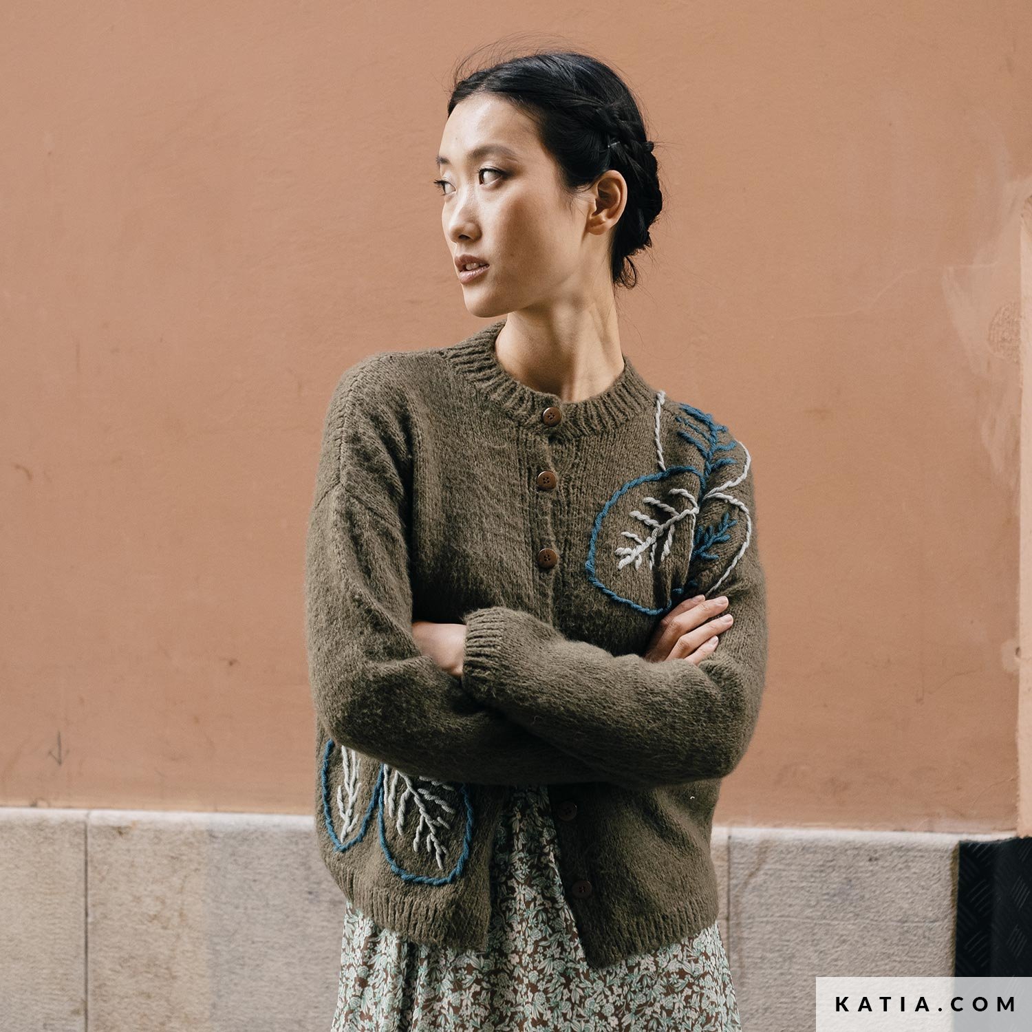 Jacket Woman Autumn Winter Models Patterns Katia Com