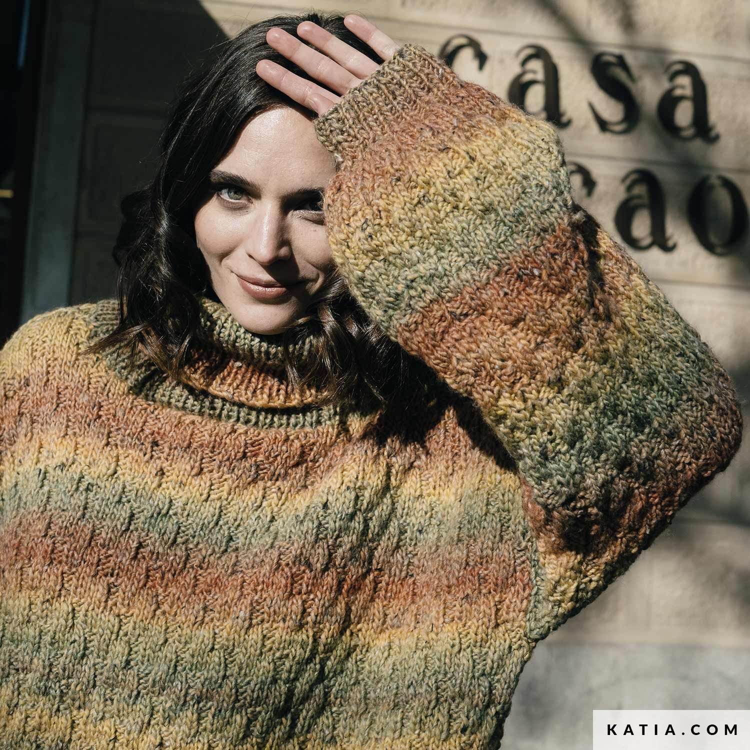 Sweater - Woman - Autumn / Winter - models & patterns | Katia.com