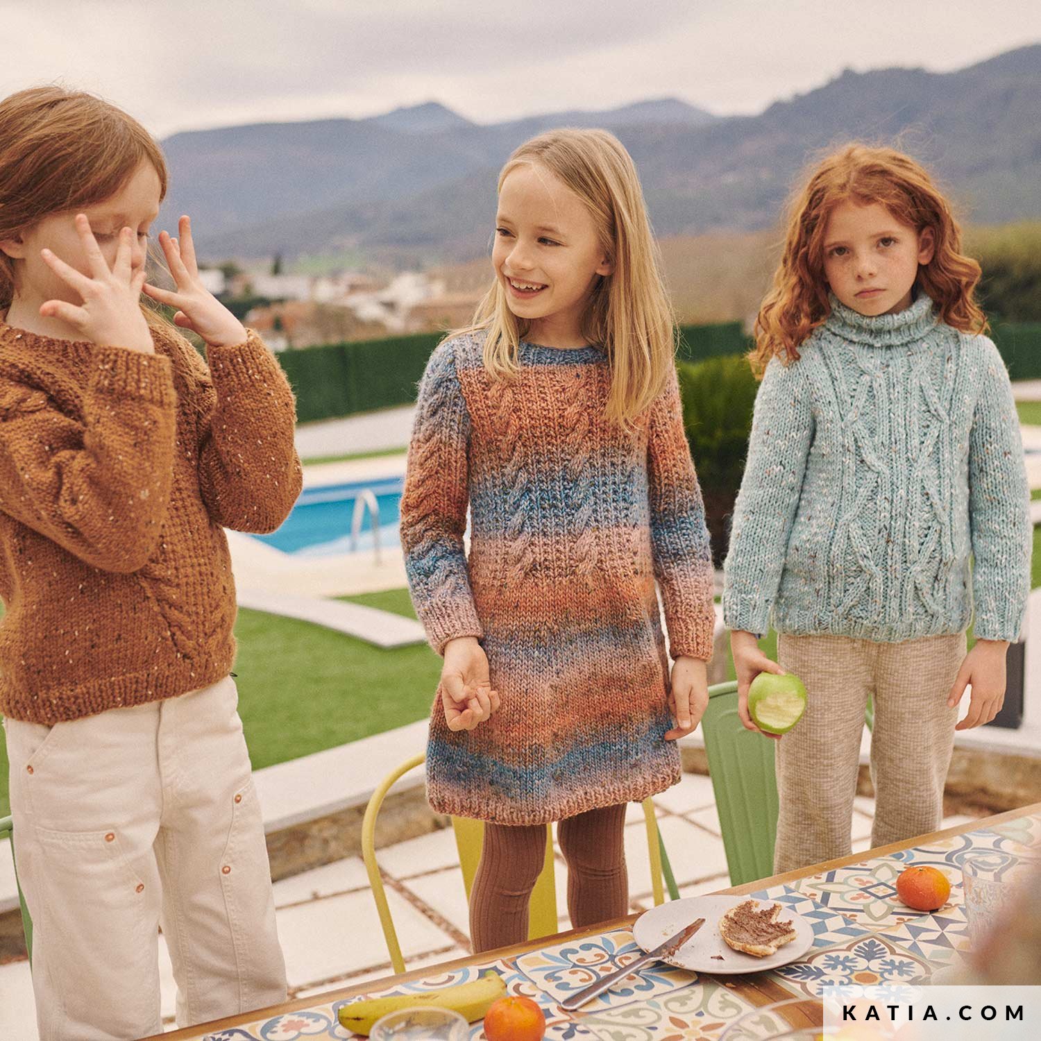 Pull Col Roulé Fille 3-12 Ans - Sweat-shirt Chaud Hiver, Vêtement Décontracté Sport, Tissu Doux - 13