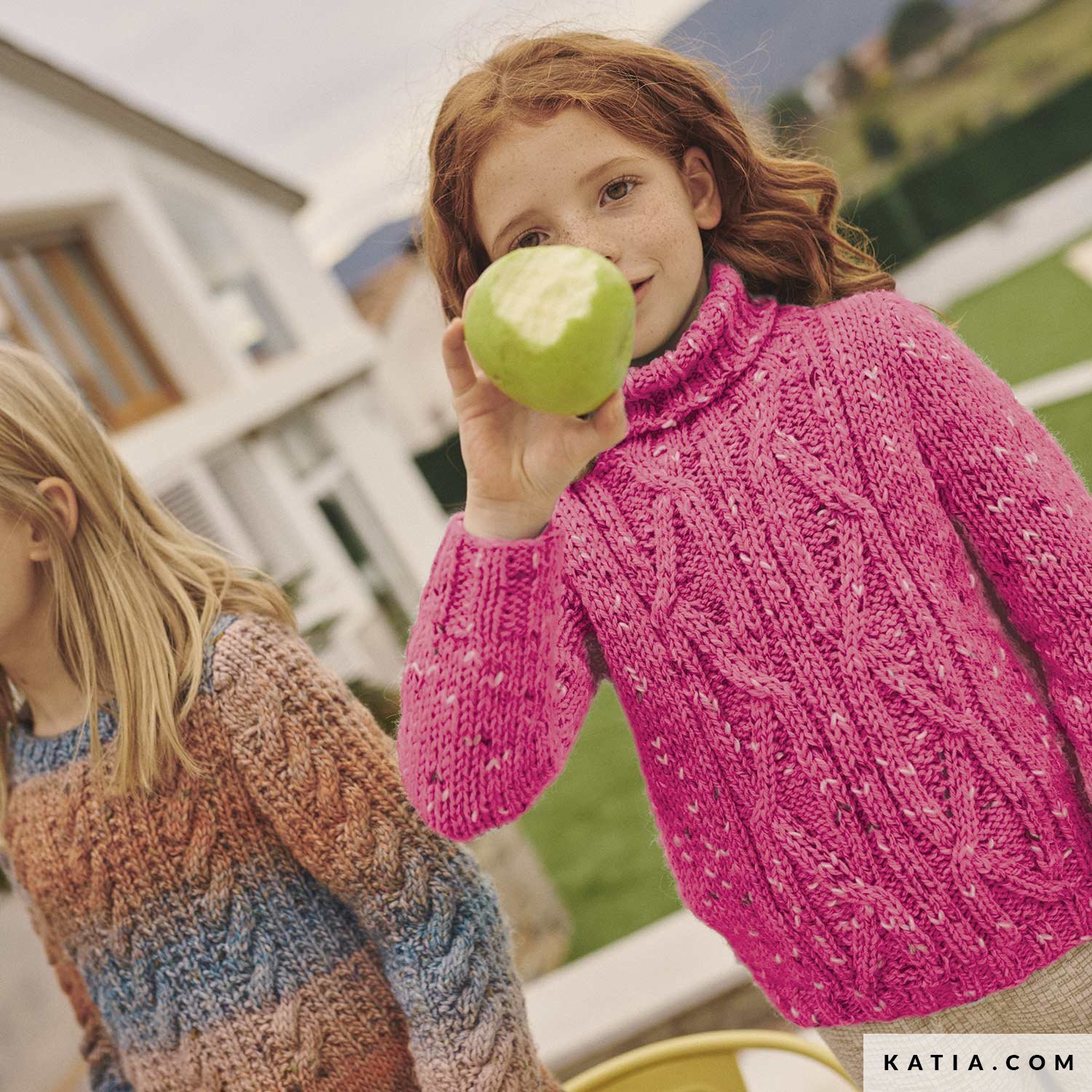 Pull Fille Miss Evie Acrylique & Polyester Taille 8-9 Ans - Occasion Très Bon état