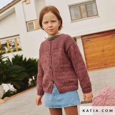 patroon breien haken kinderen jas herfst winter katia 6267 27 p