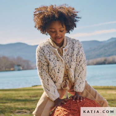 patroon breien haken kinderen jas herfst winter katia 6267 5 p
