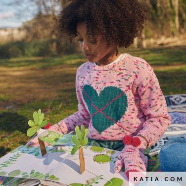 patroon breien haken kinderen set herfst winter katia 6267 18 p
