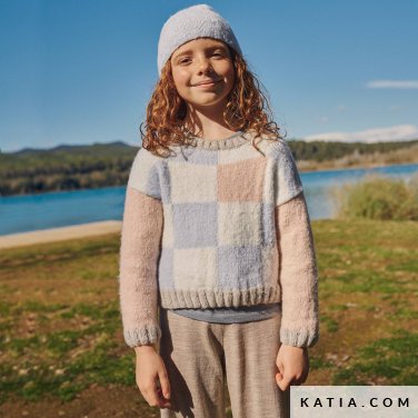 patroon breien haken kinderen set herfst winter katia 6267 1b p