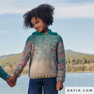 patroon breien haken kinderen trui herfst winter katia 6267 21 p