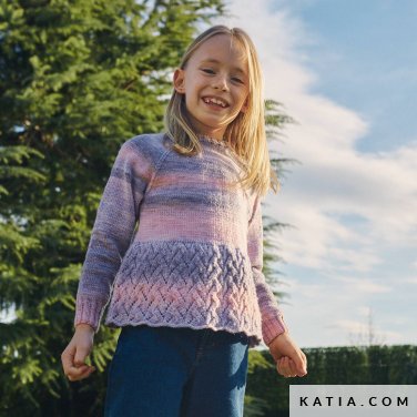 patroon breien haken kinderen trui herfst winter katia 6267 22 p