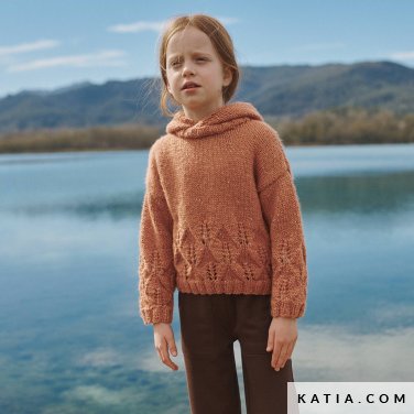 patroon breien haken kinderen trui herfst winter katia 6267 8 p