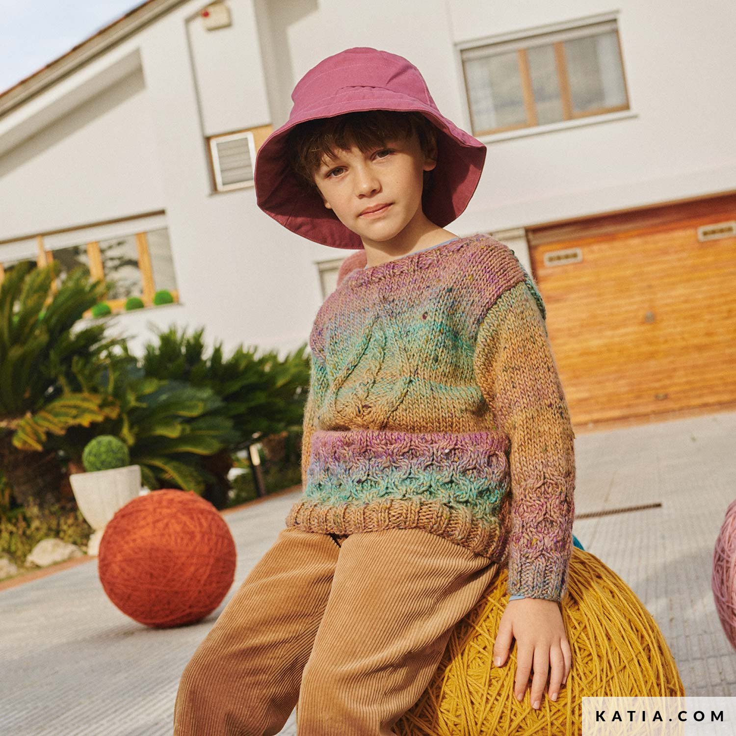 Sweater - Kids - Autumn / Winter - models & patterns | Katia.com