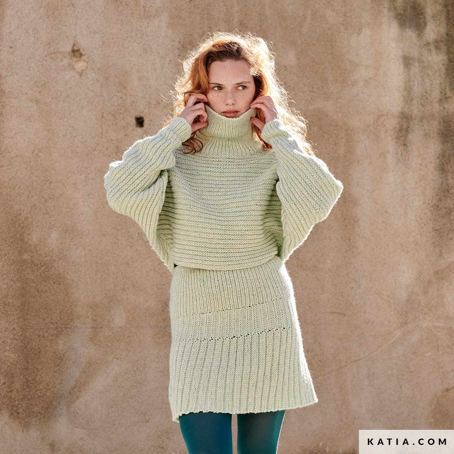 Conjunto lana on sale mujer