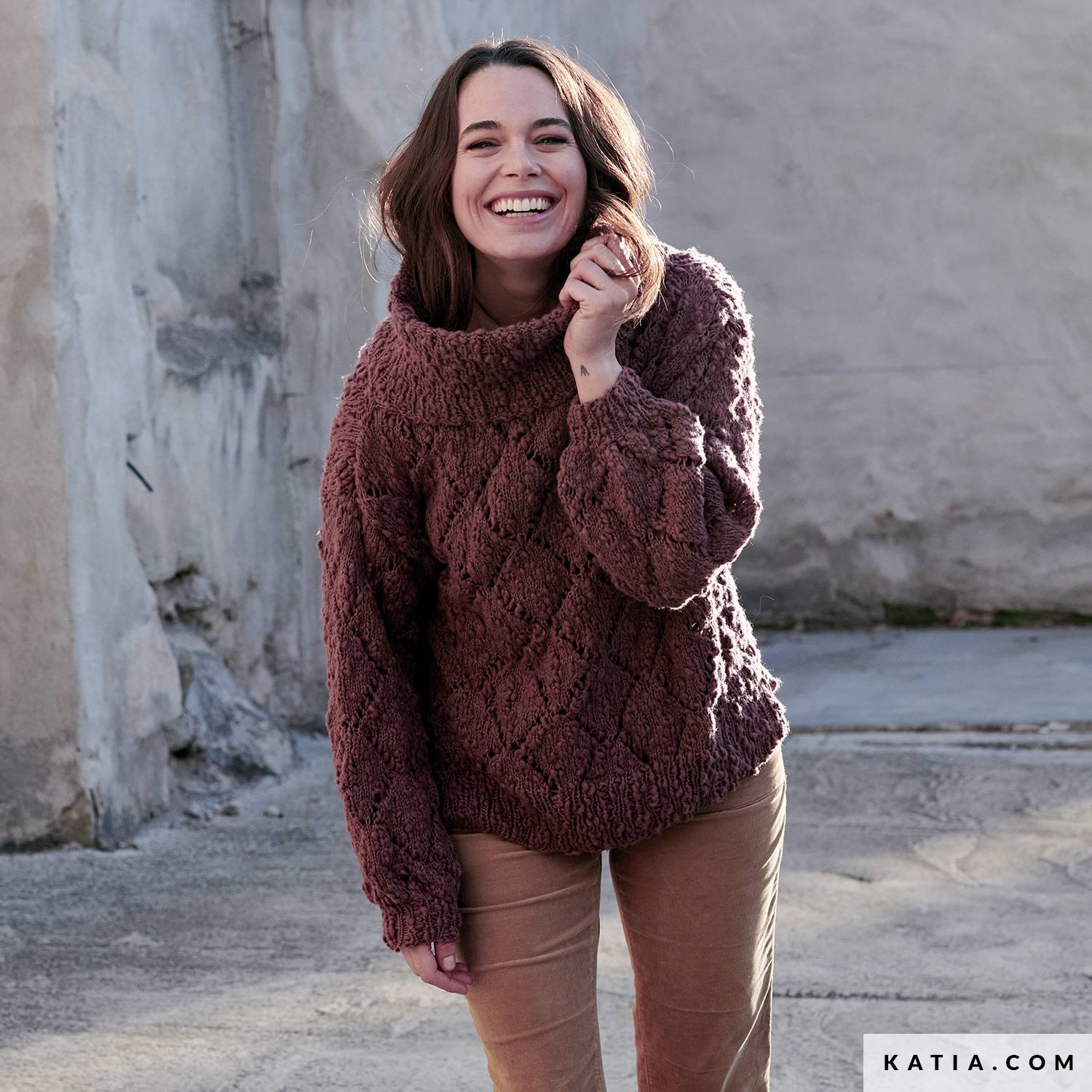 KATIA GIANNINI 売れ筋商品|||カティア ジャンニーニ ニット&セーター アウター レディース Sweaters Pink Sweater - Woman - Autumn / Winter - models & patterns