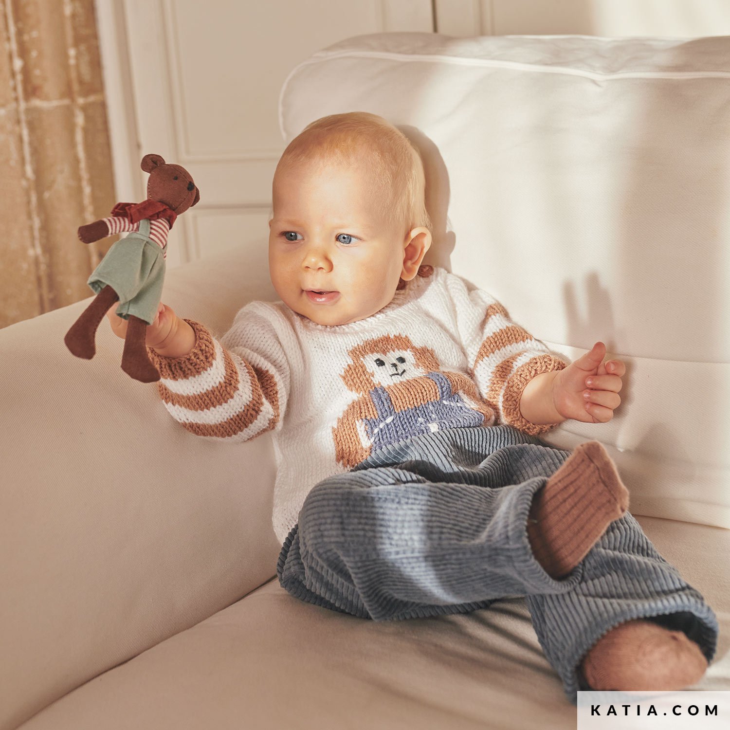 Pullover - Baby - Herbst / Winter - Modelle & Anleitungen | Katia.com