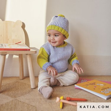 Conjunto Bebe Otono Invierno patrones Katia