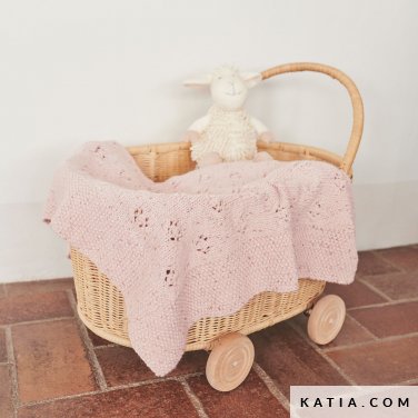 patroon breien haken baby deken herfst winter katia 6279 8 p