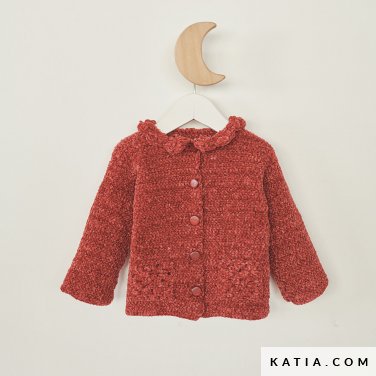 patroon breien haken baby jas herfst winter katia 6279 33 p