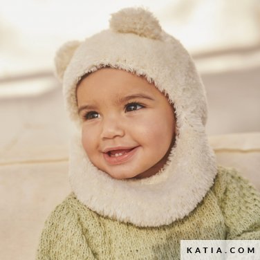 patroon breien haken baby muts herfst winter katia 6279 16 p