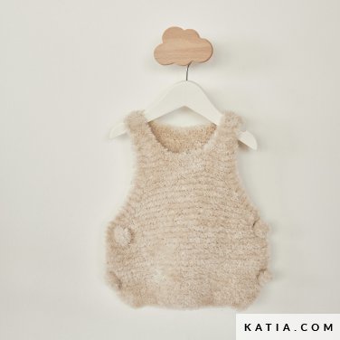 patroon breien haken baby romper herfst winter katia 6279 34 p