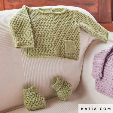 patroon breien haken baby set herfst winter katia 6279 13 p