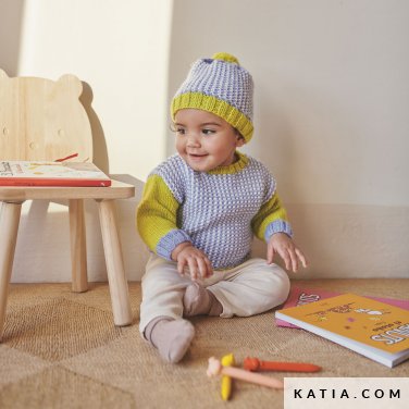 patroon breien haken baby set herfst winter katia 6279 23 p