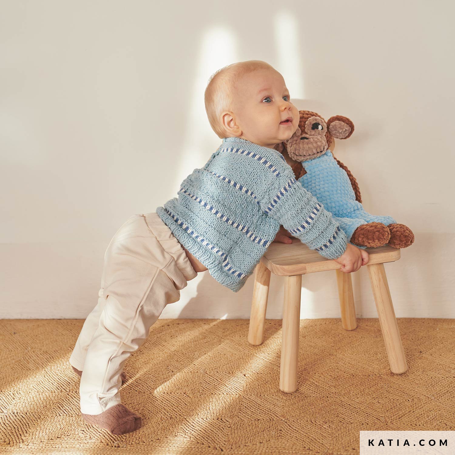 Warme gebreide babytrui – Tijdloos en zacht