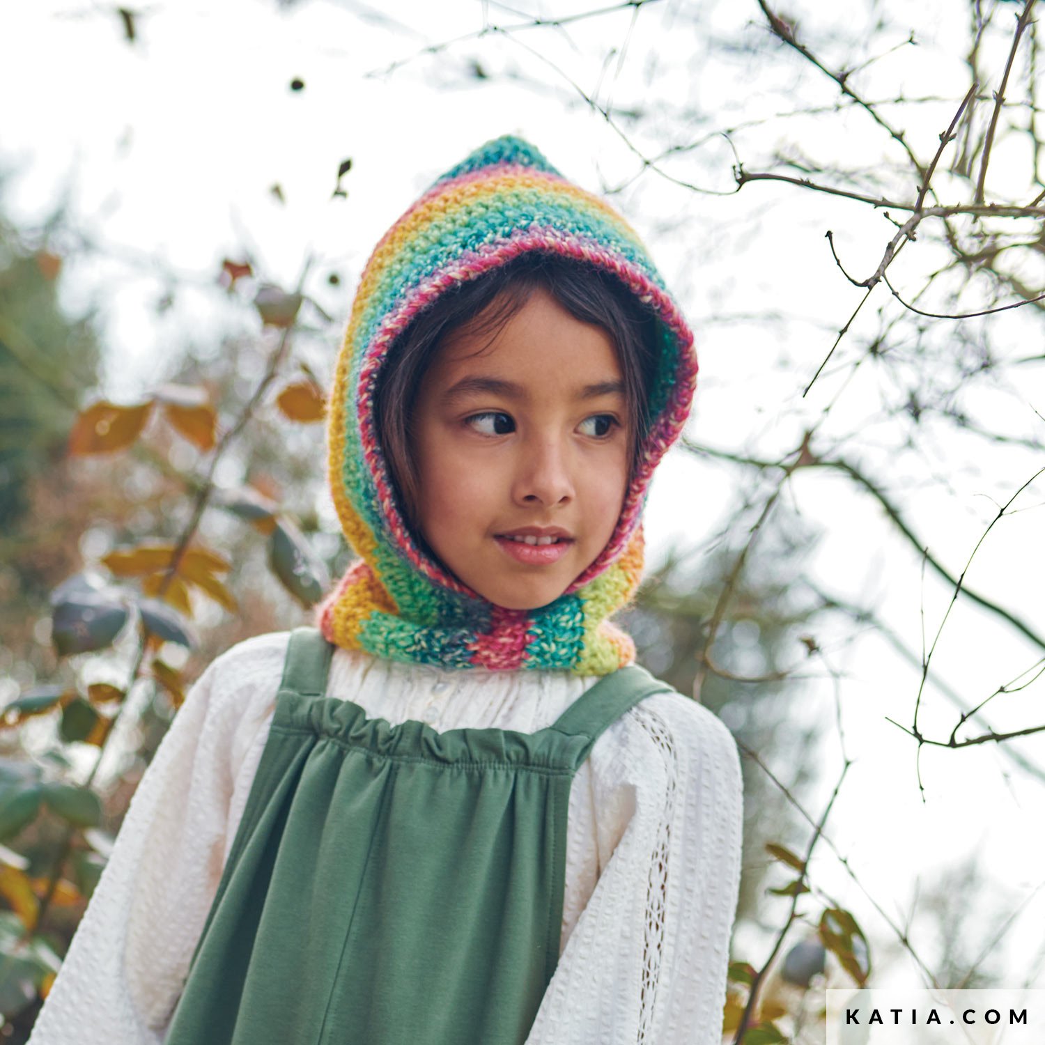 Cagoule Enfant en Tricot Julia