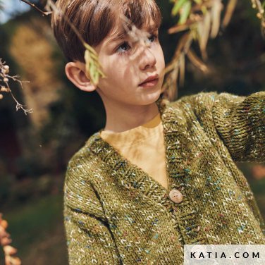 patroon breien haken kinderen jas herfst winter katia 6280 30 p