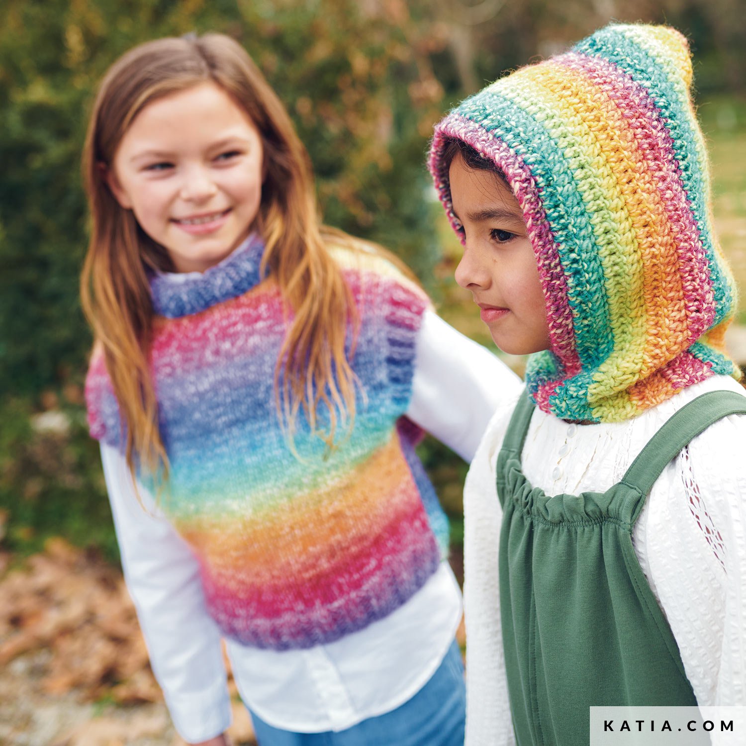 patroon breien haken kinderen vest herfst winter katia 6280 24 01 g